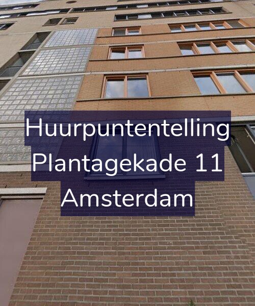 Foto gevel Huurpuntentelling voor Plantagekade 11, Amsterdam