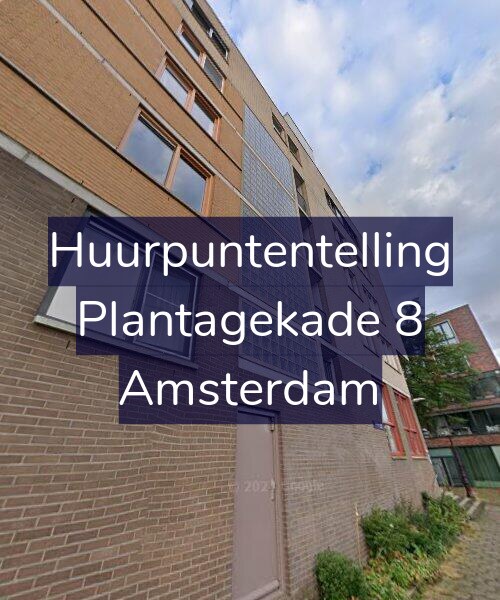 Foto gevel Huurpuntentelling voor Plantagekade 8, Amsterdam