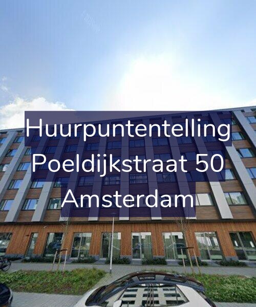 Foto gevel Huurpuntentelling voor Poeldijkstraat 50, Amsterdam
