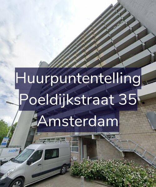 Foto gevel Huurpuntentelling voor Poeldijkstraat 35, Amsterdam
