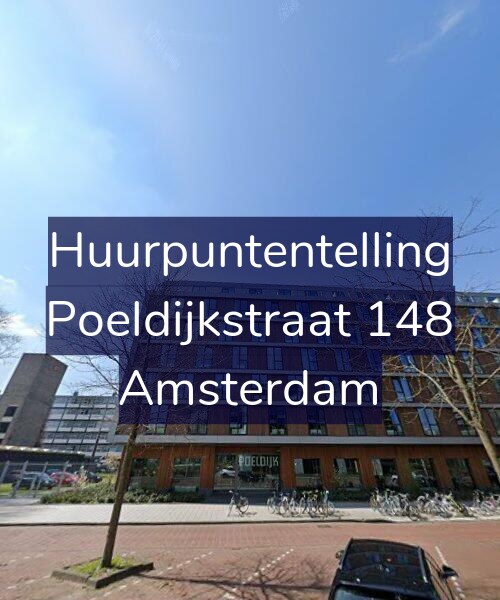 Foto gevel Huurpuntentelling voor Poeldijkstraat 148, Amsterdam