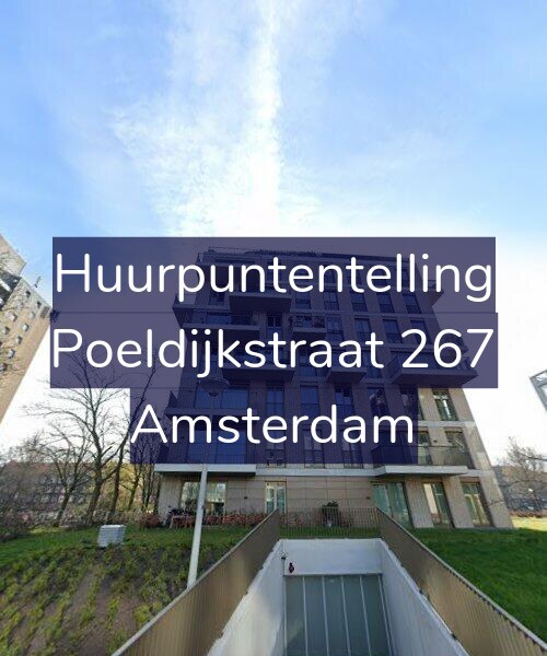 Foto gevel Huurpuntentelling voor Poeldijkstraat 267, Amsterdam