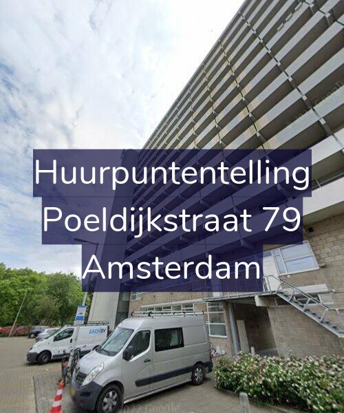 Foto gevel Huurpuntentelling voor Poeldijkstraat 79, Amsterdam