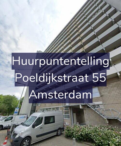 Foto gevel Huurpuntentelling voor Poeldijkstraat 55, Amsterdam
