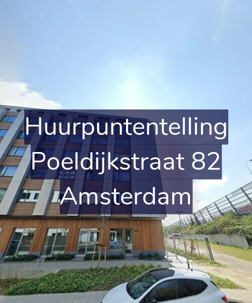 Foto gevel Huurpuntentelling voor Poeldijkstraat 82, Amsterdam