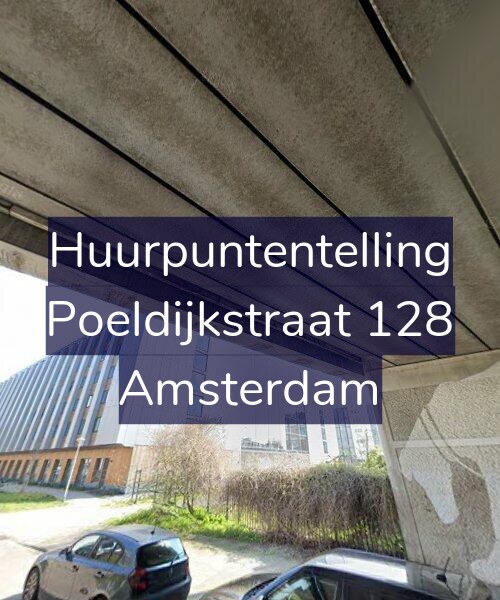 Foto gevel Huurpuntentelling voor Poeldijkstraat 128, Amsterdam