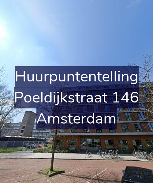 Foto gevel Huurpuntentelling voor Poeldijkstraat 146, Amsterdam