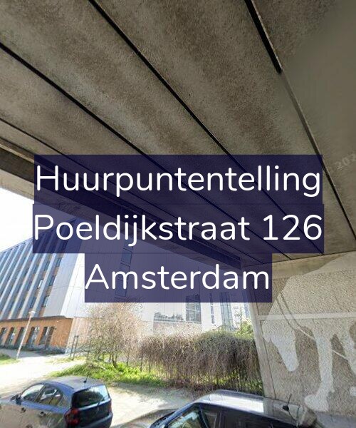 Foto gevel Huurpuntentelling voor Poeldijkstraat 126, Amsterdam