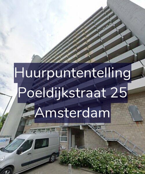 Foto gevel Huurpuntentelling voor Poeldijkstraat 25, Amsterdam