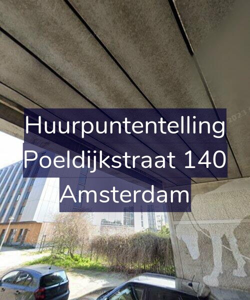 Foto gevel Huurpuntentelling voor Poeldijkstraat 140, Amsterdam