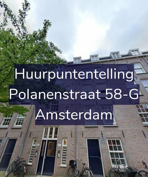 Foto gevel Huurpuntentelling voor Polanenstraat 58-G, Amsterdam