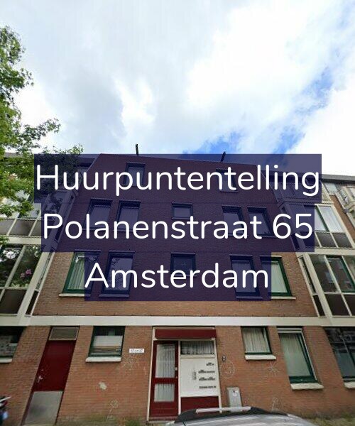 Foto gevel Huurpuntentelling voor Polanenstraat 65, Amsterdam