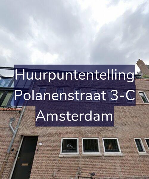 Foto gevel Huurpuntentelling voor Polanenstraat 3-C, Amsterdam