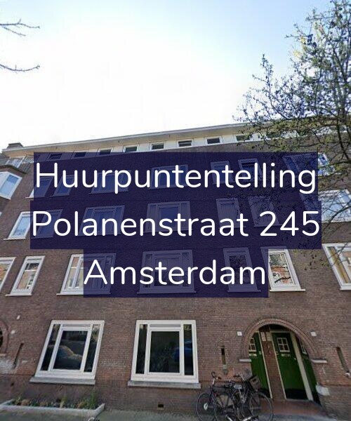Foto gevel Huurpuntentelling voor Polanenstraat 245, Amsterdam