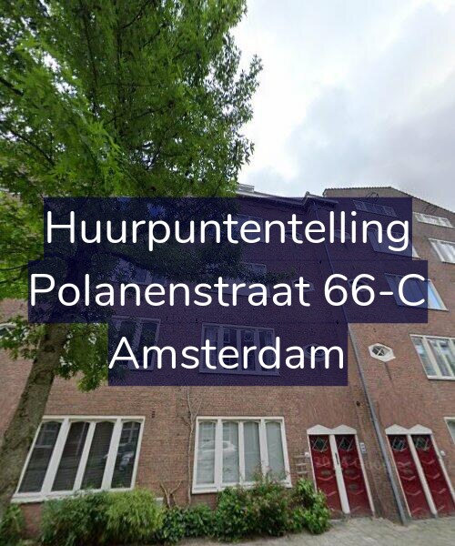 Foto gevel Huurpuntentelling voor Polanenstraat 66-C, Amsterdam