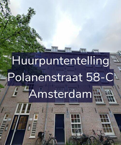 Foto gevel Huurpuntentelling voor Polanenstraat 58-C, Amsterdam