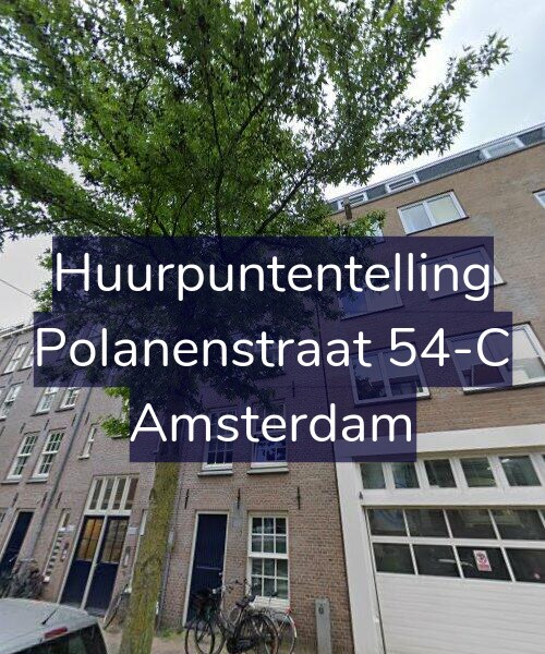 Foto gevel Huurpuntentelling voor Polanenstraat 54-C, Amsterdam