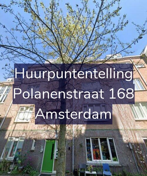 Foto gevel Huurpuntentelling voor Polanenstraat 168, Amsterdam