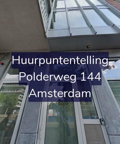 Foto gevel Huurpuntentelling voor Polderweg 144, Amsterdam