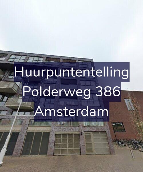 Foto gevel Huurpuntentelling voor Polderweg 386, Amsterdam