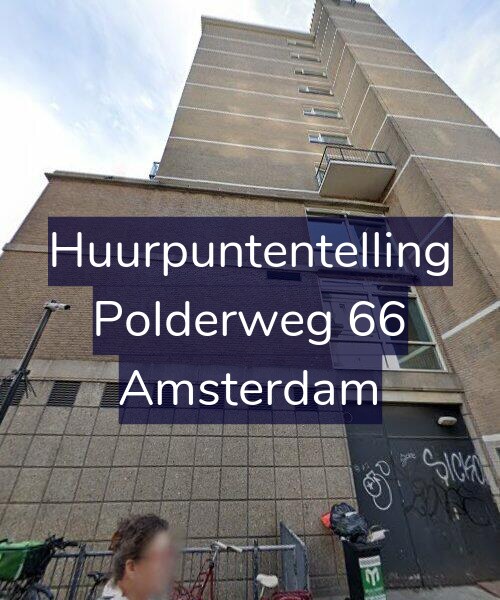 Foto gevel Huurpuntentelling voor Polderweg 66, Amsterdam