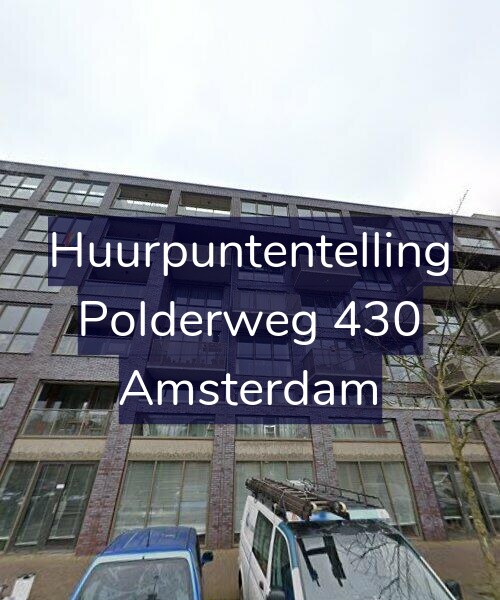 Foto gevel Huurpuntentelling voor Polderweg 430, Amsterdam