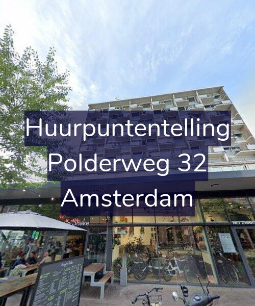 Foto gevel Huurpuntentelling voor Polderweg 32, Amsterdam