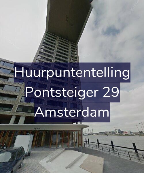 Foto gevel Huurpuntentelling voor Pontsteiger 29, Amsterdam