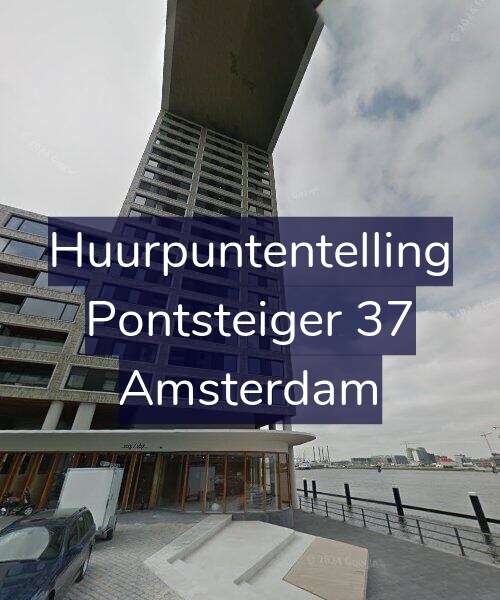 Foto gevel Huurpuntentelling voor Pontsteiger 37, Amsterdam