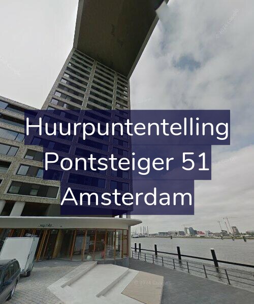 Foto gevel Huurpuntentelling voor Pontsteiger 51, Amsterdam