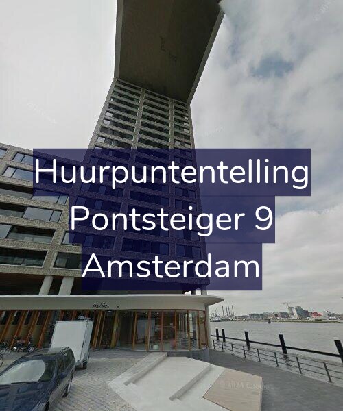 Foto gevel Huurpuntentelling voor Pontsteiger 9, Amsterdam