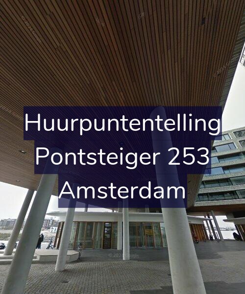 Foto gevel Huurpuntentelling voor Pontsteiger 253, Amsterdam
