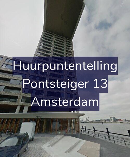 Foto gevel Huurpuntentelling voor Pontsteiger 13, Amsterdam