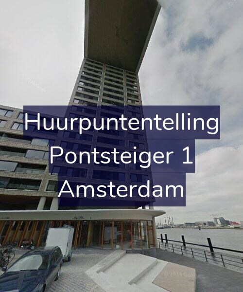 Foto gevel Huurpuntentelling voor Pontsteiger 1, Amsterdam