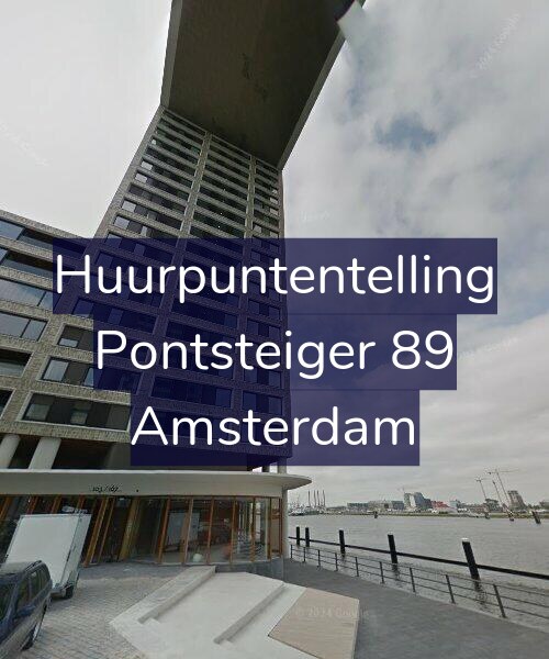 Foto gevel Huurpuntentelling voor Pontsteiger 89, Amsterdam