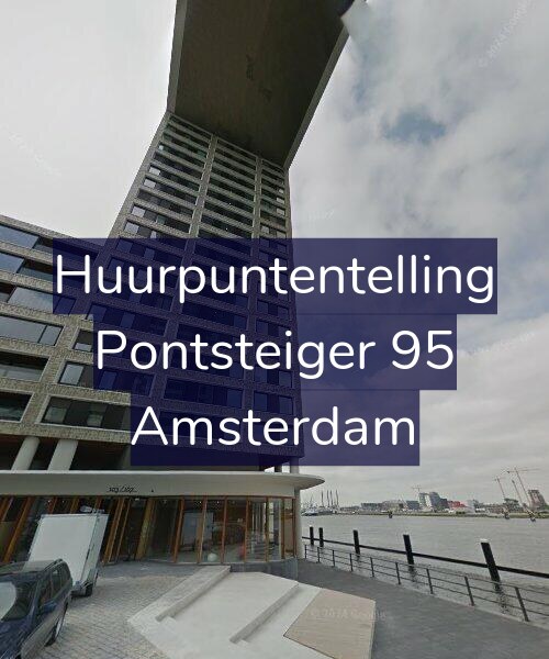 Foto gevel Huurpuntentelling voor Pontsteiger 95, Amsterdam
