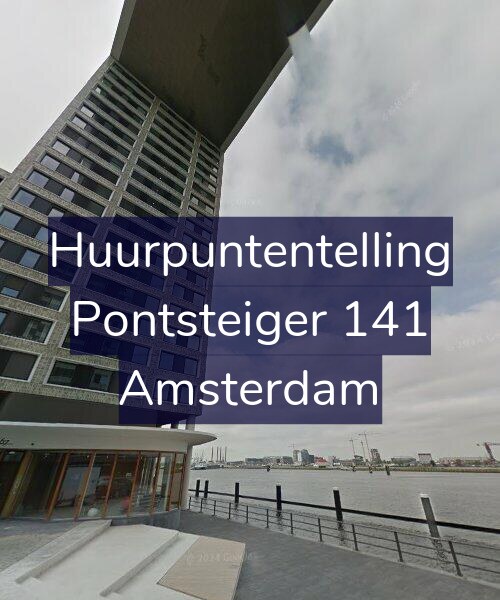 Foto gevel Huurpuntentelling voor Pontsteiger 141, Amsterdam