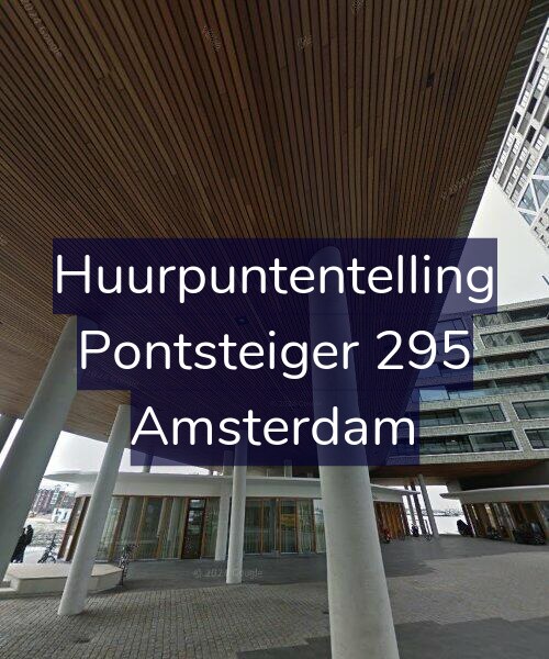Foto gevel Huurpuntentelling voor Pontsteiger 295, Amsterdam
