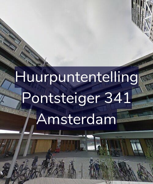 Foto gevel Huurpuntentelling voor Pontsteiger 341, Amsterdam