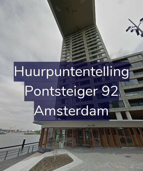 Foto gevel Huurpuntentelling voor Pontsteiger 92, Amsterdam