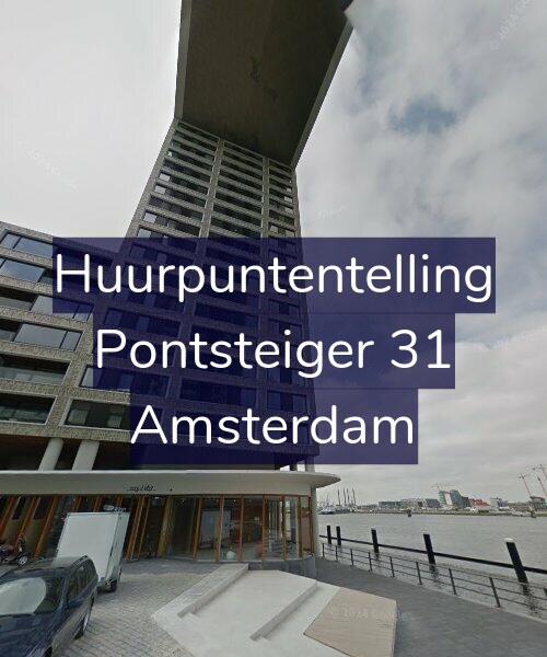 Foto gevel Huurpuntentelling voor Pontsteiger 31, Amsterdam