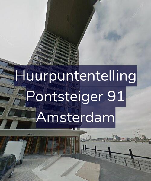 Foto gevel Huurpuntentelling voor Pontsteiger 91, Amsterdam
