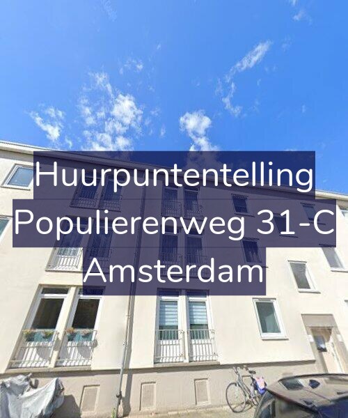 Foto gevel Huurpuntentelling voor Populierenweg 31-C, Amsterdam