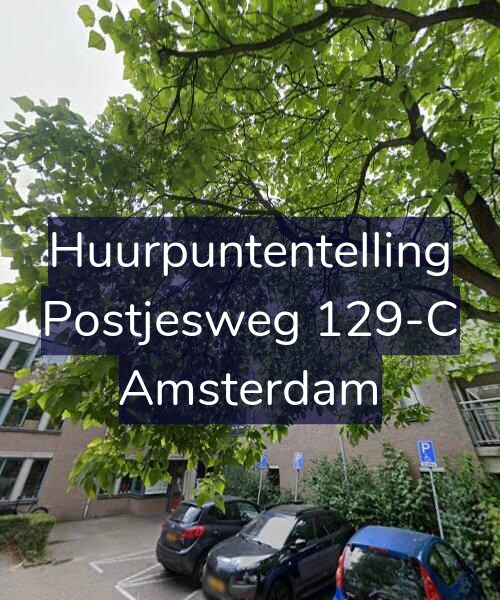 Foto gevel Huurpuntentelling voor Postjesweg 129-C, Amsterdam