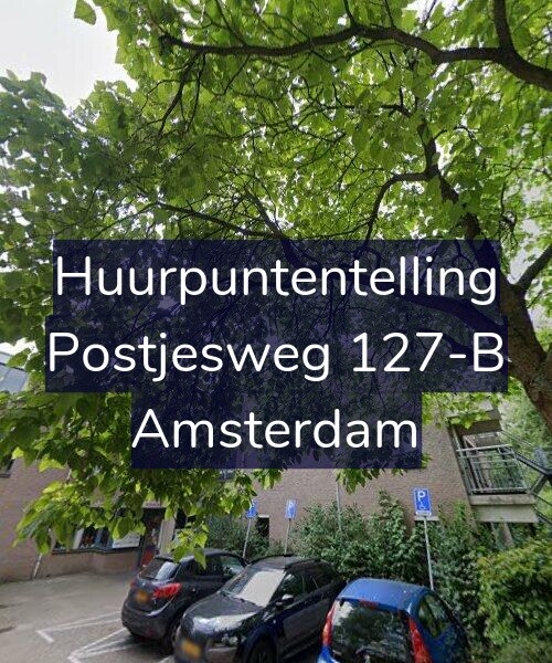 Foto gevel Huurpuntentelling voor Postjesweg 127-B, Amsterdam