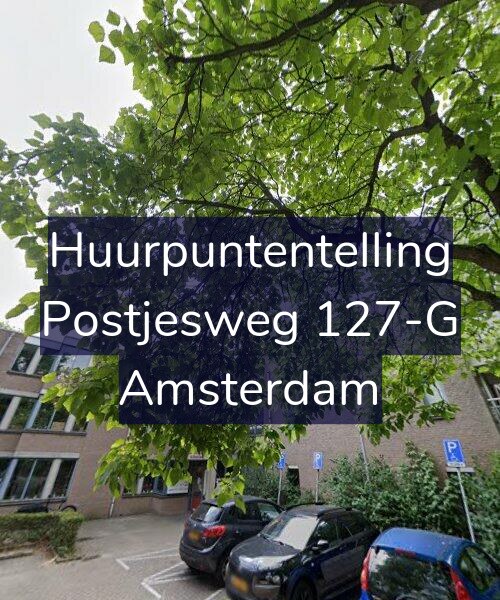 Foto gevel Huurpuntentelling voor Postjesweg 127-G, Amsterdam