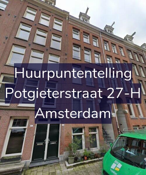 Foto gevel Huurpuntentelling voor Potgieterstraat 27-H, Amsterdam
