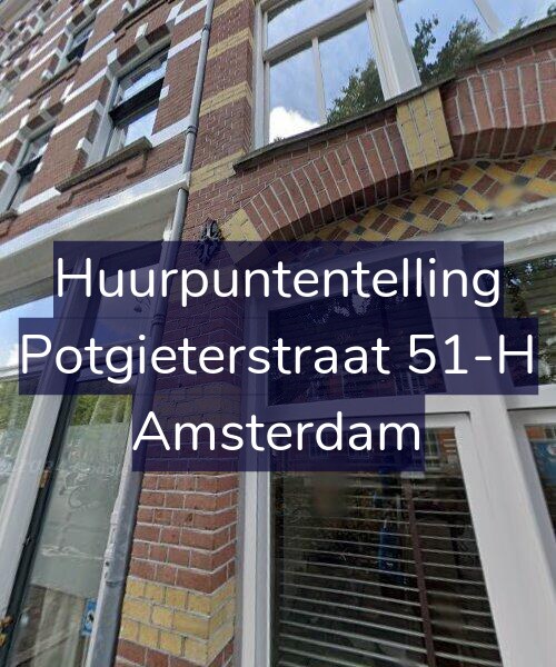 Foto gevel Huurpuntentelling voor Potgieterstraat 51-H, Amsterdam