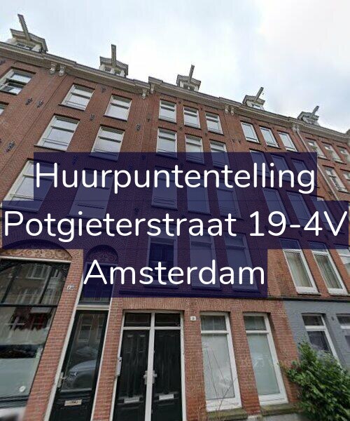 Foto gevel Huurpuntentelling voor Potgieterstraat 19-4V, Amsterdam