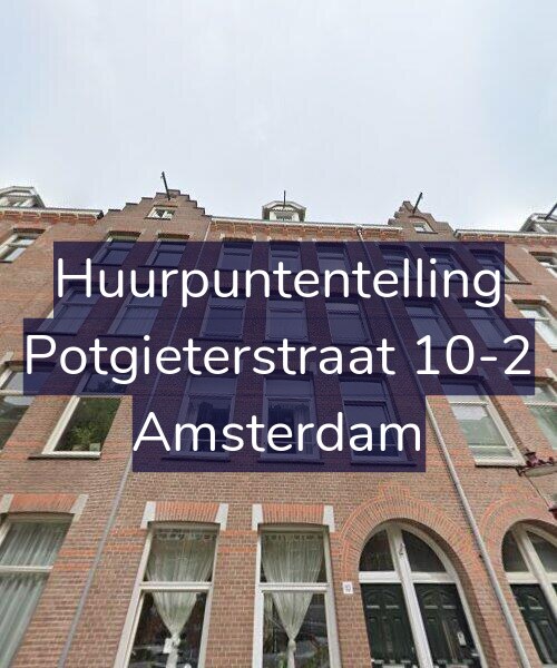 Foto gevel Huurpuntentelling voor Potgieterstraat 10-2, Amsterdam